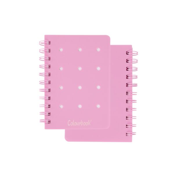 Quaderno Spiralato Pin IT A6 5 mm personalizzabile Orchid Rose su linait