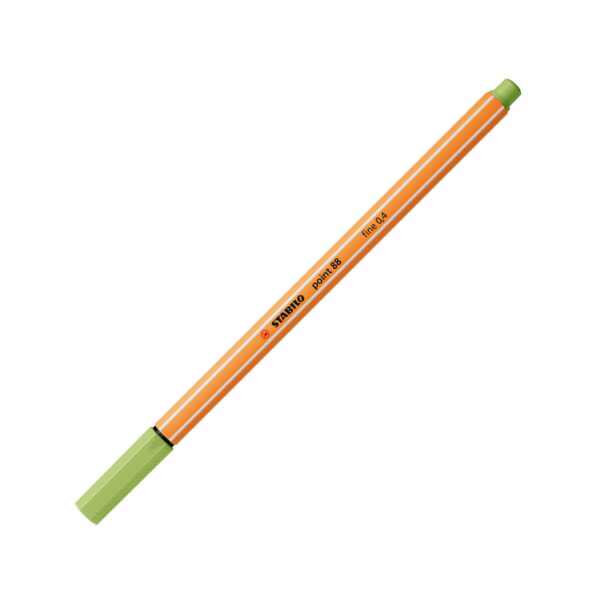 Stabilo pennarello punta fine Point 88 Pistacchio su linait
