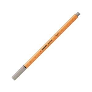 Stabilo pennarello punta fine Point 88 Grigio caldo su linait