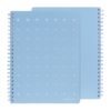 Quaderno Maxi Spiralato Pin IT A4 4Fori 5mm personalizzabile Angel Blue su linait