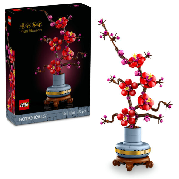 Lego BOTANICAL COLLECTION Albicocco giapponese su linait