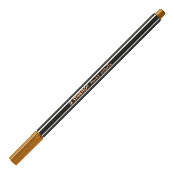 Pennarello Premium Metallizzato - STABILO Pen 68 metallic - Bronzo