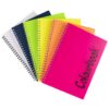 Quaderno Maxi Spiralato 140 Fogli A4 4 Fori 5mm Colori assortiti