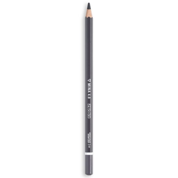 Matita in legno MinaPro 4.0 Seven Grigio Caldo su linait