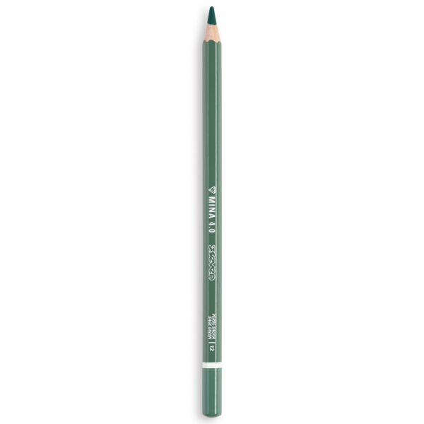 Matita in legno MinaPro 4.0 Seven Verde Salvia su linait
