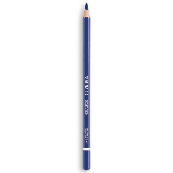 Matita in legno MinaPro 4.0 Seven Blu Cobalto su linait