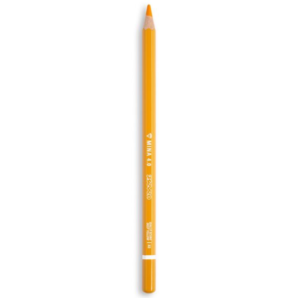 Matita in legno MinaPro 4.0 Seven Giallo Scuro su linait