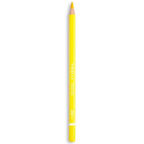 Matita in legno MinaPro 4.0 Seven Giallo su linait