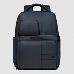 Zaino Piquadro Porta PC 14 in Tessuto Gommato Wollem Blu su linait