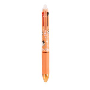 Penna Cancellabile 4 in 1 ORANGE CAT su linait