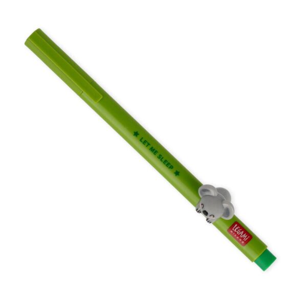 Penna Gel Koala Lovely Friends Verde su linait