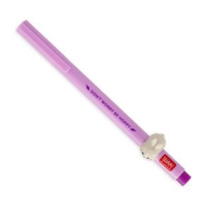 Penna Gel Bunny Lovely Friends Viola su linait