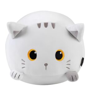 Cuscino Decorativo Gigante Plush Pillow White Cat 80x50x35