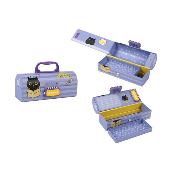 Organizer a Forma di Bauletto Black Cat 9