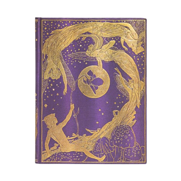 Paperblanks Taccuino Righe Copertina Rigida 17.5x23cm La Fata Viola su linait