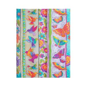 Paperblanks Taccuino Righe Copertina Rigida 17.5x23cm Farfalle E Colibrì su linait