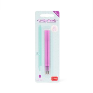 Set di 2 Refill per Penna Gel Lovely Friends Viola su linait