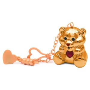 Portachiavi Coccolotti Love & Tell Oh My Gold Bronzo su linait