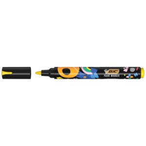 Pennarello Acrilico Bic Intensity Giallo su linait