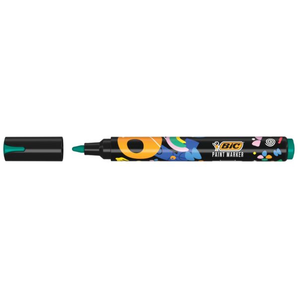 Pennarello Acrilico Bic Intensity Verde su linait