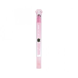 Evidenziatore 2 in 1 con Timbro a Rullo Rosa su linait