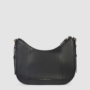 Borsa Donna Piquadro A Tracolla Porta Tablet Mini In Pelle Circle Nero su linait