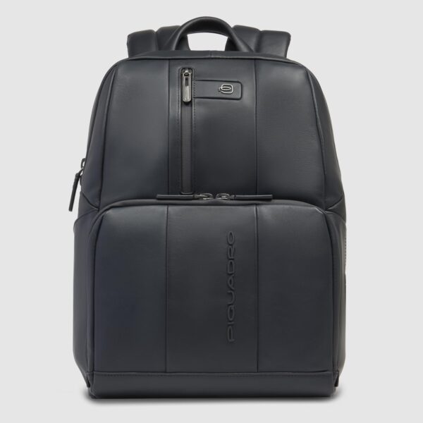 Zaino Piquadro porta PC Pad con CONNEQU in pelle Urban blu - CA3214UB00/BLU