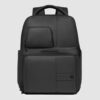 Zaino Piquadro Porta PC 14 in Tessuto Gommato Wollem Nero su linait