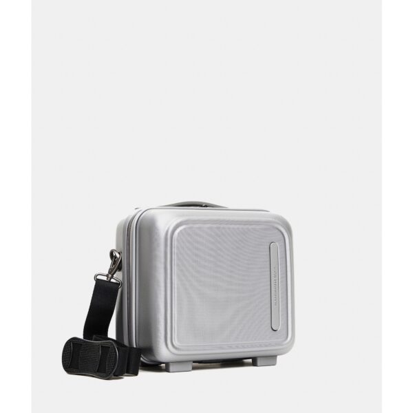 Beauty Case Rigido LOGODUCK + Mandarina Duck Argento P10SZN01466
