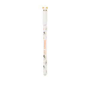 Penna Cancellabile Inchiostro Blu White Cat su linait