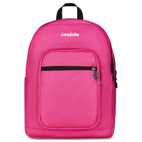 Zaino Invicta Jelek Plain Fucsia su linait