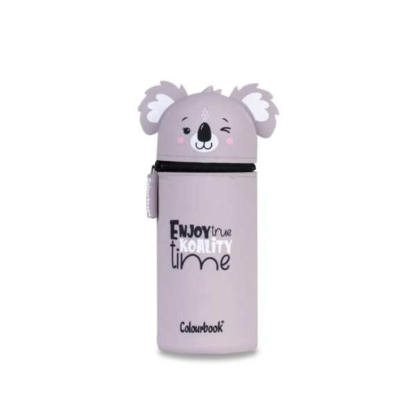 Colourbook Astuccio Silicone Goommy KOALA Teddy Grigio su linait