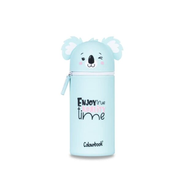 Colourbook Astuccio Silicone Goommy KOALA Verde Acqua su linait