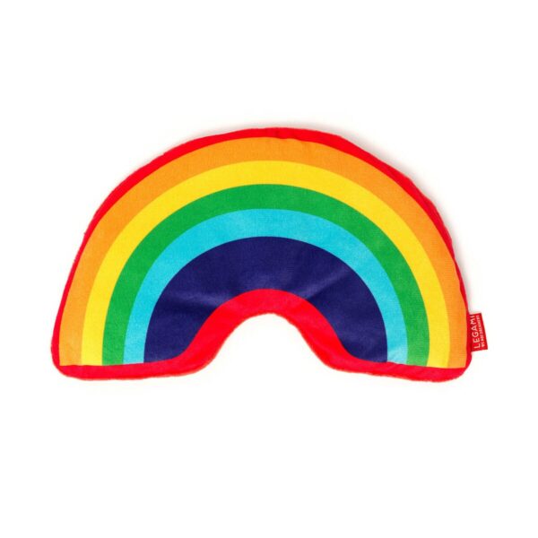 Cuscino Termico con Semi di Lino Warm Cuddles Rainbow su linait