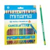 Mitama Pastelli Cancellabili Confezione da 18 pastelli Mina 3.0 mm su linait