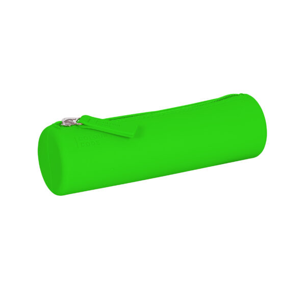 Bustina Round in Silicone Colour Code by Seven Verde Fluo su linait
