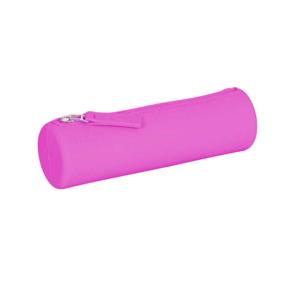 Bustina Round in Silicone Colour Code by Fucsia Fluo su linait