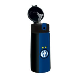 Borraccia Inter 460ML Inox 304 Termica con cannuccia su linait