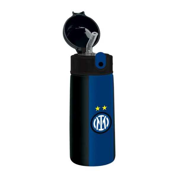 Borraccia Inter 460ML Inox 304 Termica con cannuccia su linait