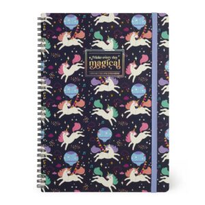 Quaderno Spiralato Formato A4 1 Rigo Unicorn su linait
