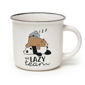 Tazza in Porcellana Cup-Puccino Legami Lazy Team su linait