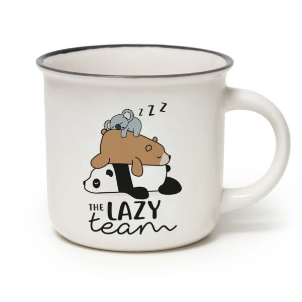 Tazza in Porcellana Cup-Puccino Legami Lazy Team su linait