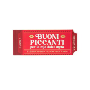 Blocchetto da 24 Voucher Piccanti Sex Vouchers Spicy su linait