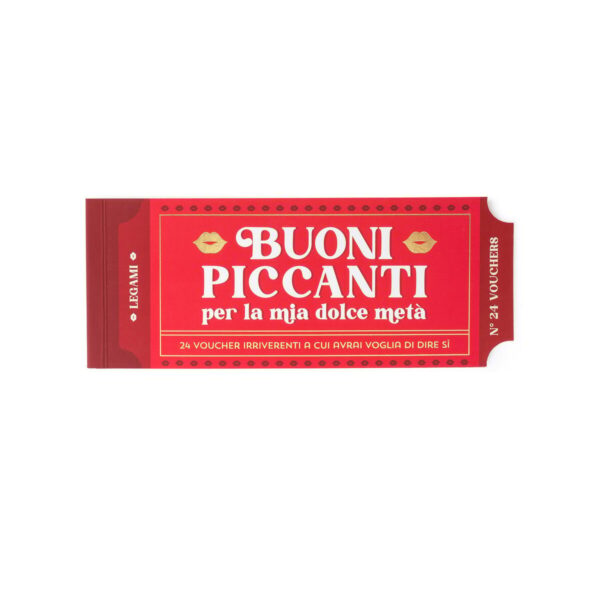 Blocchetto da 24 Voucher Piccanti Sex Vouchers Spicy su linait