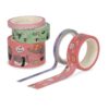 Set di 5 Nastri Adesivi di Carta Tape By Tape Kitty su linait