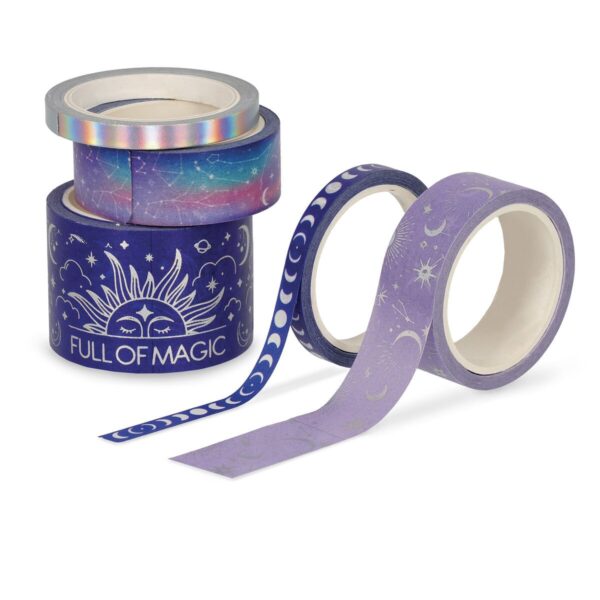 Set di 5 Nastri Adesivi di Carta Tape By Tape Magic Bts su linait