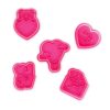 Set di 5 Formine per Biscotti Cookie Time! Love su linait