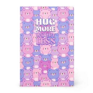 Quaderno Pagine Bianche Formato A5 Lined Notebook Teddy Bear su linait