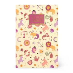 Quaderno Pagine Bianche Formato A5 Lined Notebook Zodiac su linait