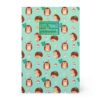 Quaderno a Righe Formato A6 Lined Notebook Hedgehog su linait